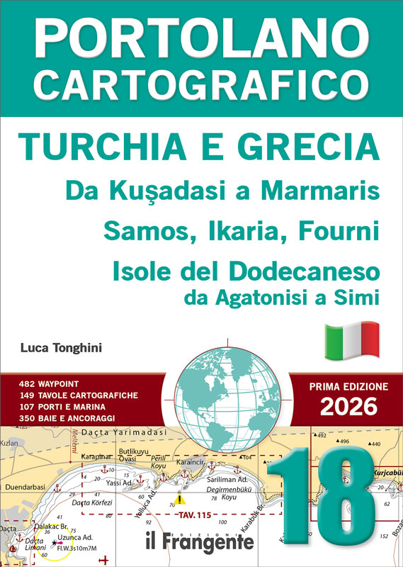 FR130 9788836102631 portolano cartografico P18 grecia turchia