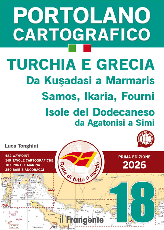 FR130 9788836102631 portolano cartografico P18 grecia turchia