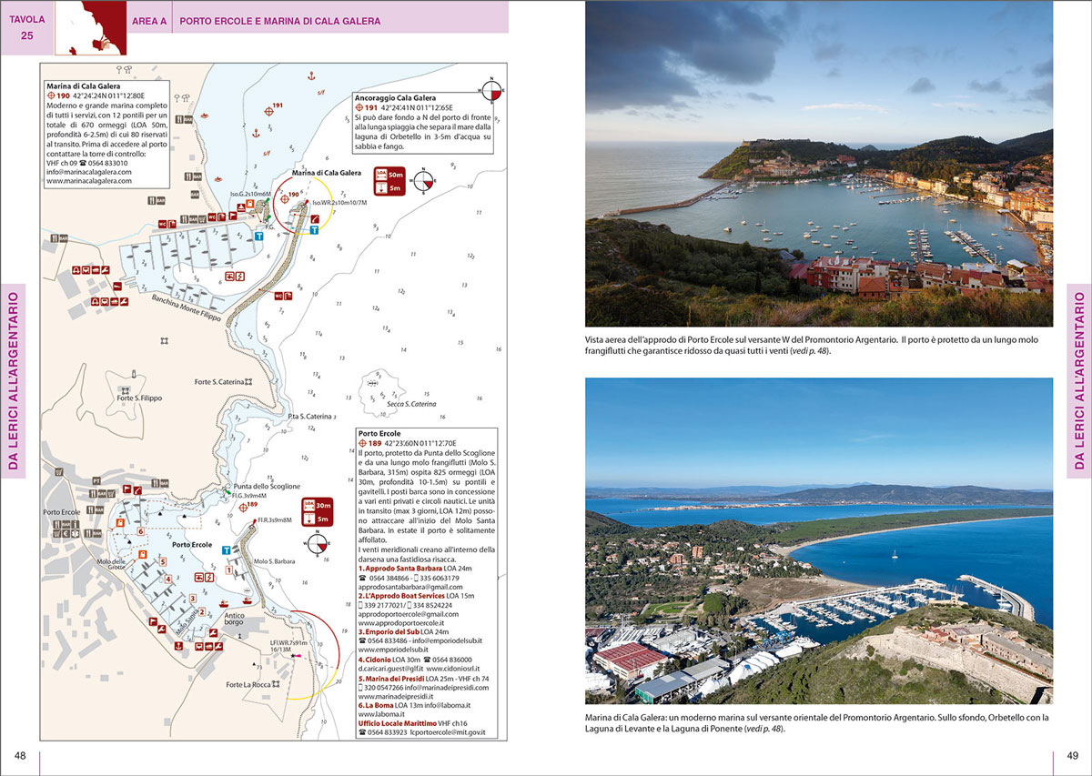 Fr131 9788836102761 portolano cartografico 2b da lerici allargentario arcipelago toscano.in03