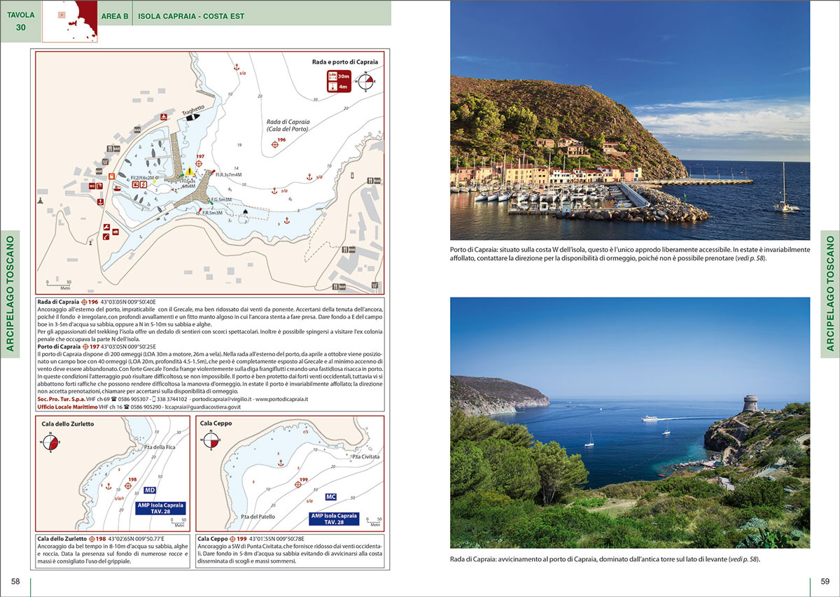 Fr131 9788836102761 portolano cartografico 2b da lerici allargentario arcipelago toscano.in05