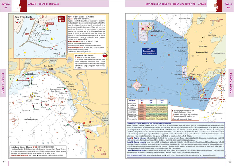 FR136 9788836103058 sardegna bocche bonifacio portolano cartografico