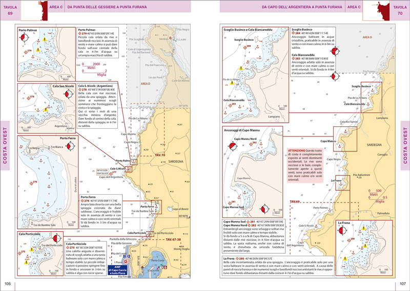FR136 9788836103058 sardegna bocche bonifacio portolano cartografico