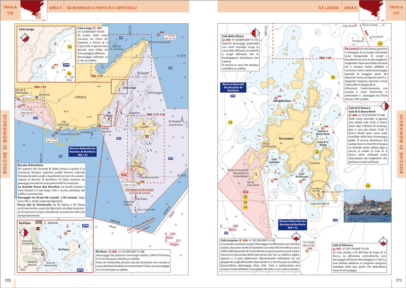 FR136 9788836103058 sardegna bocche bonifacio portolano cartografico