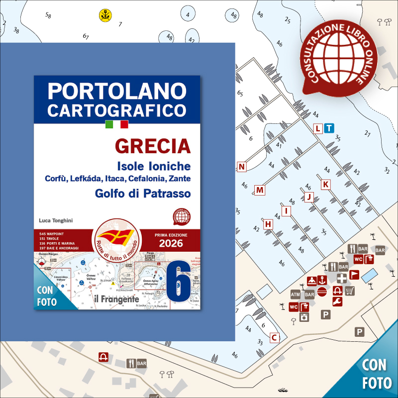 FR137 9788836103065 grecia isole ioniche golfo patrasso portolano cartografico MOBILE