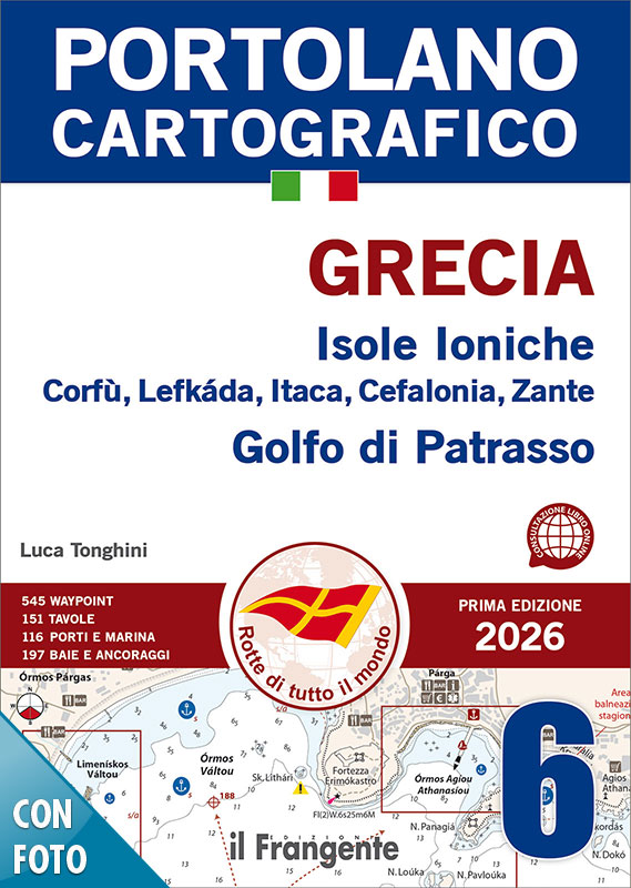 FR137 9788836103065 grecia isole ioniche golfo patrasso portolano cartografico.MAIN