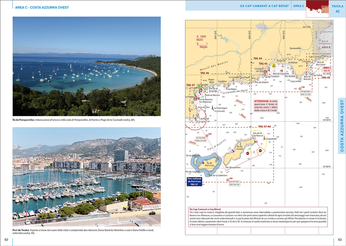 FR138 9788836103072 portolano cartografico 10 francia mediterranea IN03