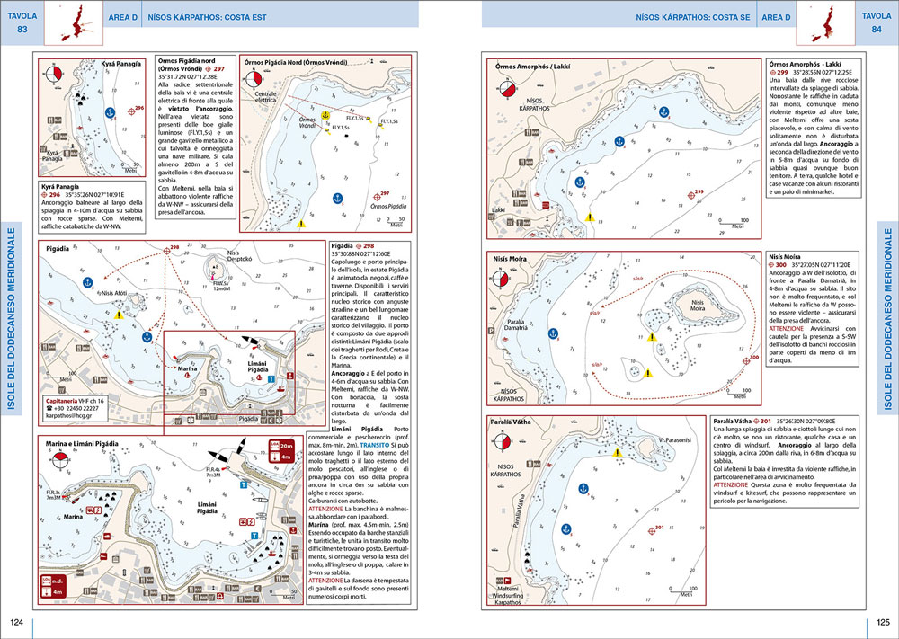 FR139 9788836103089 portolano cartografico 8 grecia egea creta isole del dodecaneso samos ikaria fourni IN06