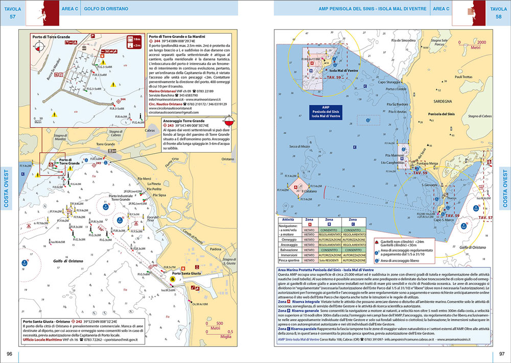 FR140 9788836103096 portolano cartografico 15 sardegna corsica IN04