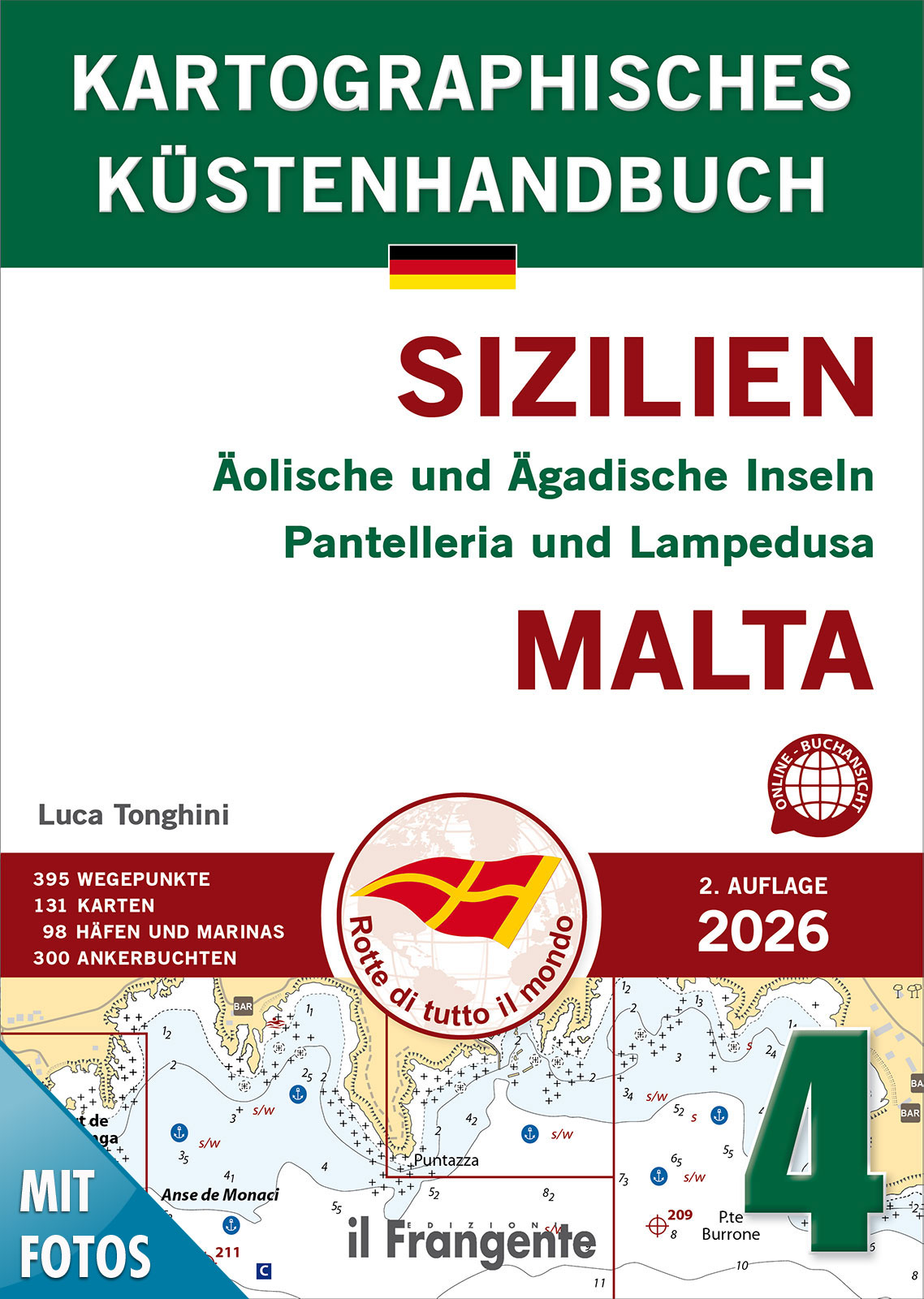 FR141 9788836103300 KARTOGRAPHISCHES KÜSTENHANDBUCH SIZILIEN MAIN