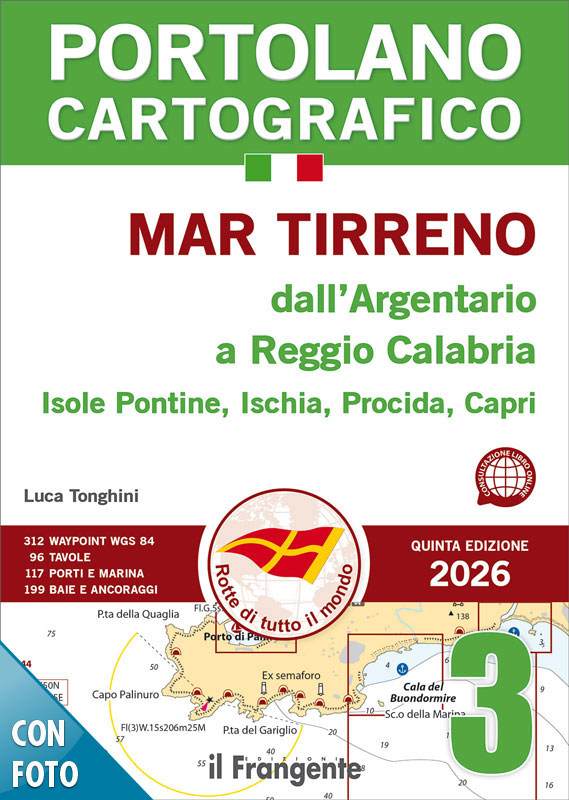 FR142 9788836103324 portolano cartografico 3 mar tirreno con foto