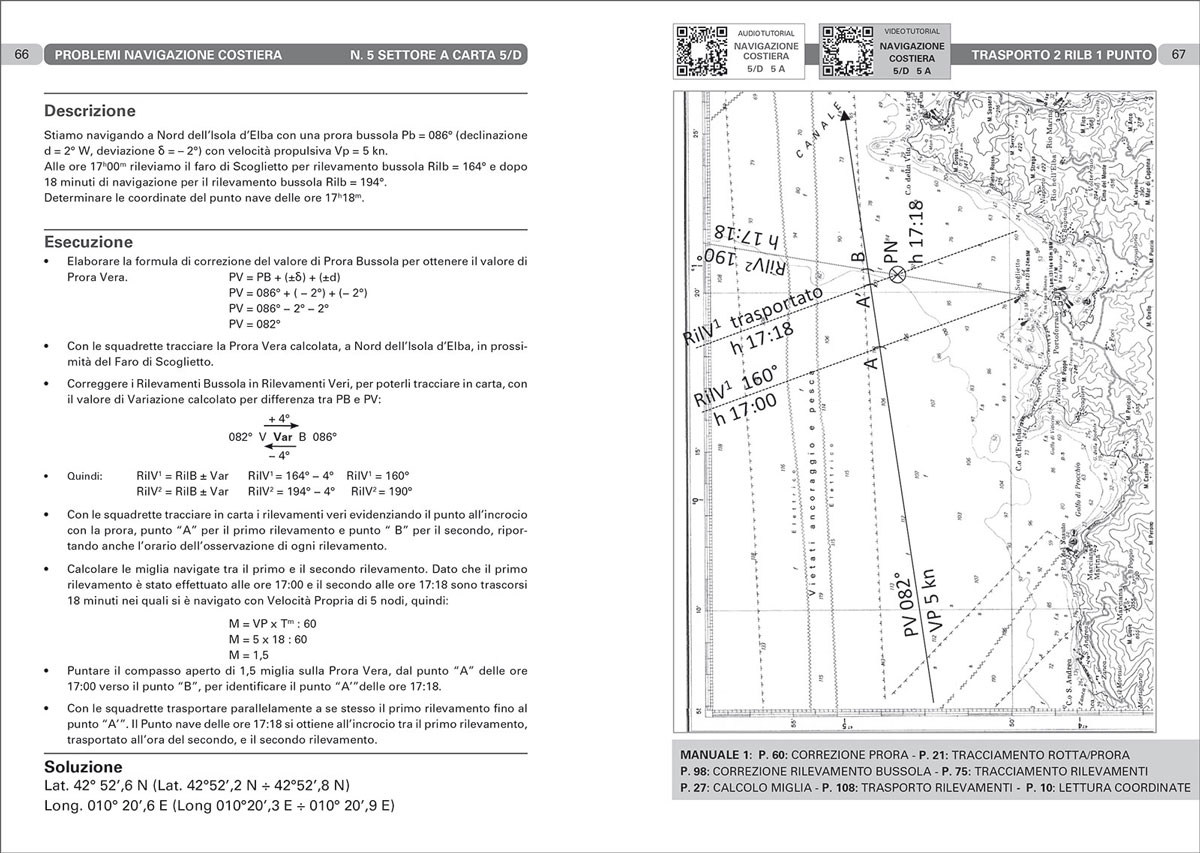 Mf101 9788836101337 manuale patente nautica esame carteggio oltre in02