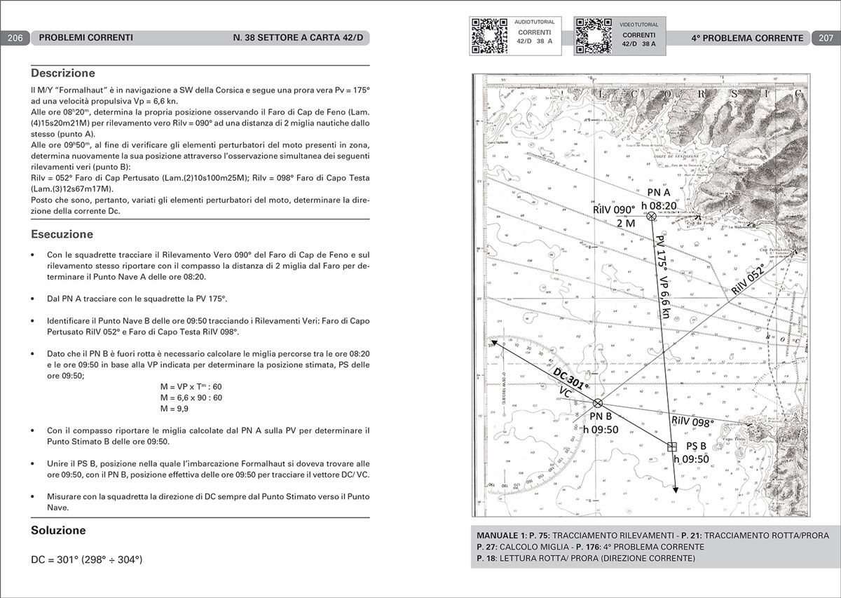 Mf101 9788836101337 manuale patente nautica esame carteggio oltre in03
