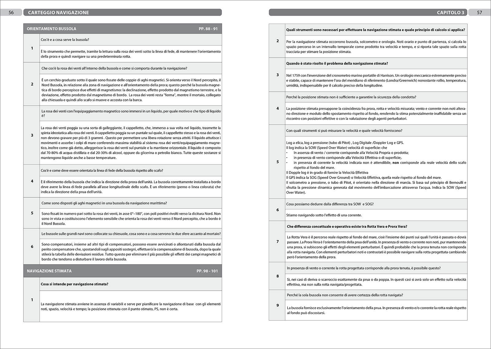 MF144 9788836103331 questionario verifica ufficiale diporto manuale IN03